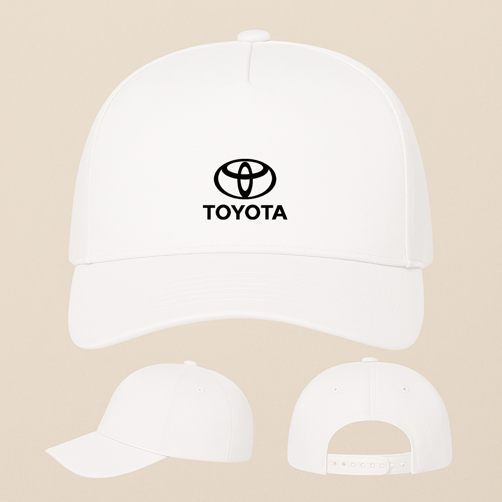 Toyota Car Five Panel Twill Snapback Cap